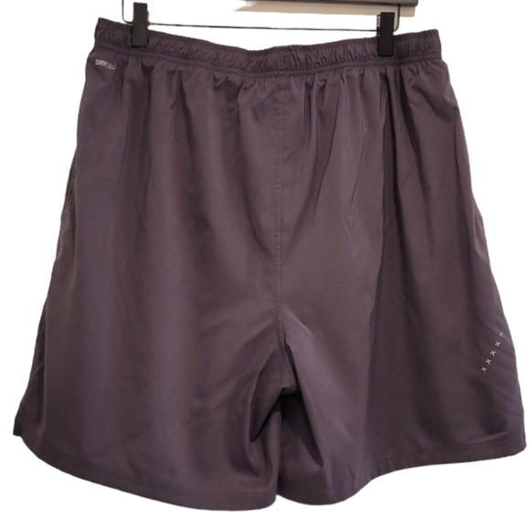 2-in-1 Puma Drycell Men's Gray Black Athletic Training Shorts Fitted Mesh Sports - Picture 5 of 8